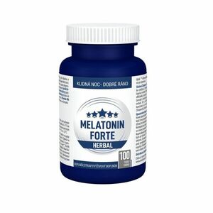 Clinical Melatonin Forte Herbal 100 tablet obraz
