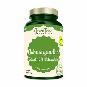 GreenFood Nutrition Ashwagandha Extract 10% Withanolides 90 kapslí obraz