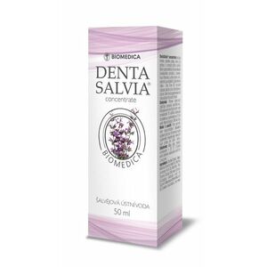 Biomedica Denta Salvia concentrate šalvějová ústní voda 50 ml obraz