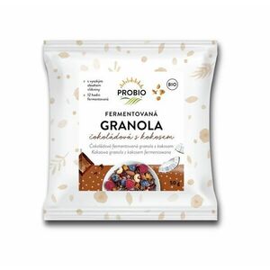 PROBIO Műsli křupavé granola fermentovaná čokoládová s kokosem BIO 50 g obraz