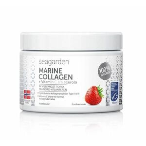 Seagarden Marine Collagen + Vitamin C 150 g jahoda obraz