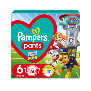 Pampers Pants vel. 6 14-19 kg plenkové kalhotky 60 ks obraz