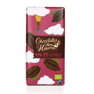 Chocolates from Heaven BIO hořká čokoláda 85% 100 g obraz
