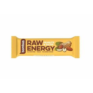 Bombus Raw Energy Tyčinka Peanuts + dates 50 g obraz