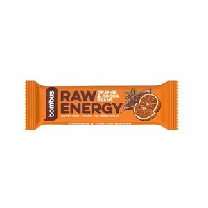 Bombus Raw Energy Tyčinka Orange + cocoa beans 50 g obraz