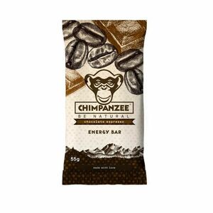 Chimpanzee Energy Bar Chocolate espresso tyčinka 55 g obraz