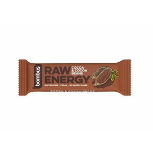 Bombus Raw Energy Tyčinka Cocoa beans 50 g obraz