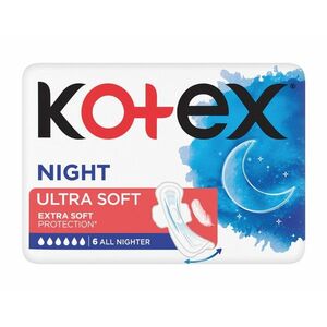 Kotex Ultra Soft Night vložky 6 ks obraz