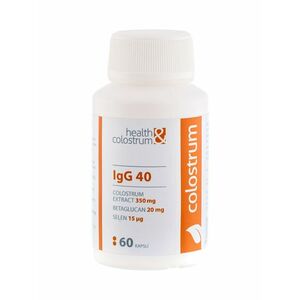 Health&colostrum IgG40 Colostrum + Betaglukan + Selen 60 kapslí obraz