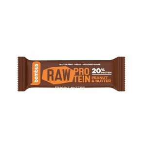 Bombus Raw Protein Tyčinka Peanut butter 50 g obraz