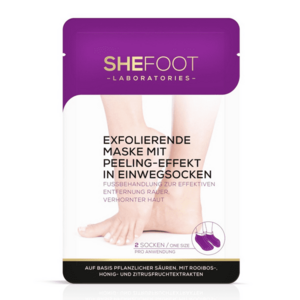 SheCosmetics SheFoot Exfoliační ponožky s peelingovým účinkem 1 pár obraz
