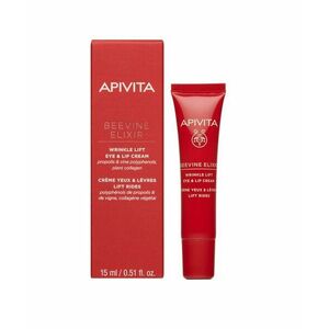 APIVITA BeeVine Elixir Lift Eye and Lip Cream krém na oči a rty proti vráskám 15 ml obraz