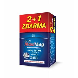 Zdrovit MaxiMag Hořčík 375 mg + B6 100+50 tobolek obraz