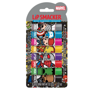 Lip Smacker Avangers party pack balzámy na rty 8x4 g obraz