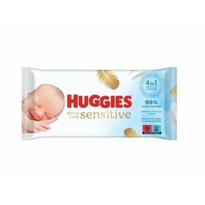 Huggies Extra Care Sensitive vlhčené ubrousky 56 ks obraz