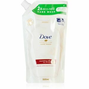 Dove Silk Fine tekuté mýdlo na ruce náhradní náplň 500 ml obraz