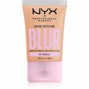 NYX Professional Makeup Bare With Me Blur Tint hydratační make-up odstín 05 Vanilla 30 ml obraz