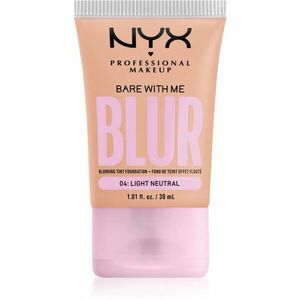 NYX Professional Makeup Bare With Me Blur Tint hydratační make-up odstín 04 Light Neutral 30 ml obraz