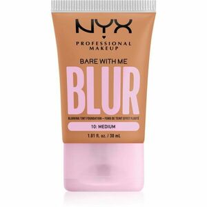 NYX Professional Makeup Bare With Me Blur Tint hydratační make-up odstín 10 Medium 30 ml obraz