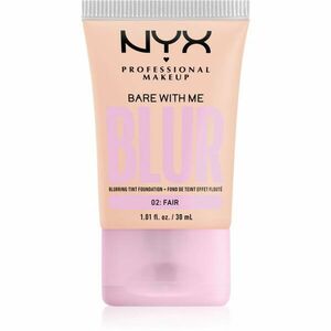 NYX Professional Makeup Bare With Me Blur Tint hydratační make-up odstín 02 Fair 30 ml obraz