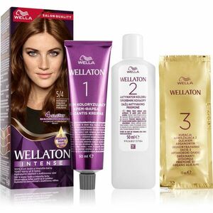Wella Wellaton Intense permanentní barva na vlasy s arganovým olejem odstín 5/4 Chestnut 1 ks obraz