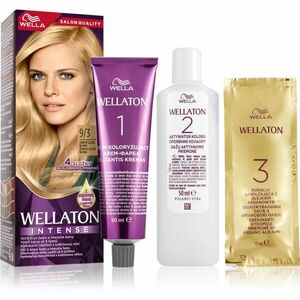 Wella Wellaton Intense permanentní barva na vlasy s arganovým olejem odstín 9/3 Gold Blonde 1 ks obraz