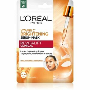 L’Oréal Paris Revitalift Clinical rozjasňující pleťová maska s vitaminem C 26 g obraz