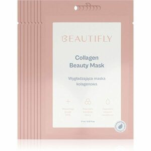 Beautifly Collagen Beauty Mask Set plátýnková maska 8 ks obraz