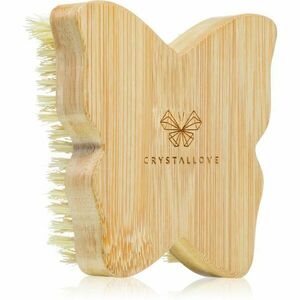 Crystallove Bamboo Butterfly Agave Body Brush masážní kartáč na tělo 1 ks obraz