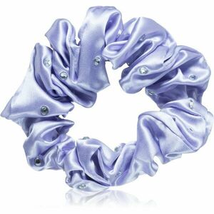 Crystallove Crystalized Silk Scrunchie hedvábná gumička do vlasů barva Lilac 1 ks obraz