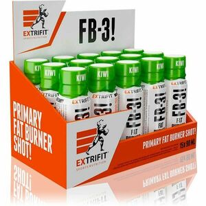 Extrifit FB-3! Fat Burner Shot spalovač tuků příchuť Elderberry 15x90 ml obraz