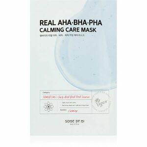Some By Mi Clinical Solution AHA∙BHA∙PHA Calming Care Mask zklidňující plátýnková maska pro problematickou pleť 20 g obraz