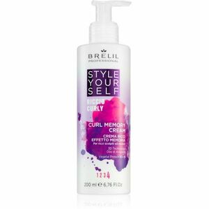 Brelil Numéro Style YourSelf Curl Memory Cream definující krém pro vlnité a kudrnaté vlasy 200 ml obraz