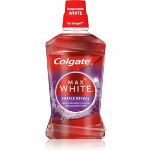 Colgate Max White Purple Reveal ústní voda s bělicím účinkem 500 ml obraz