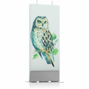 Flatyz Nature Owl dekorativní svíčka 6x15 cm obraz