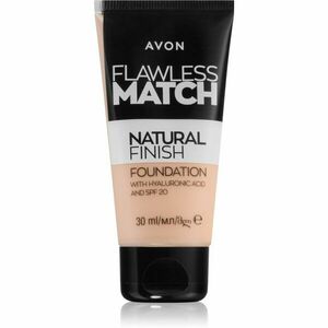 Avon Flawless Match Natural Finish hydratační make-up SPF 20 odstín 145P Ivory Pink 30 ml obraz