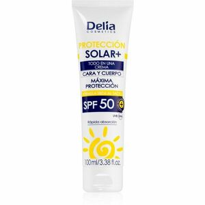 Delia Cosmetics Sun Protect ochranný pleťový krém SPF 50 100 ml obraz