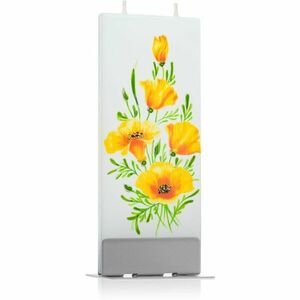 Flatyz Nature Yellow Hibiscus dekorativní svíčka 6x15 cm obraz