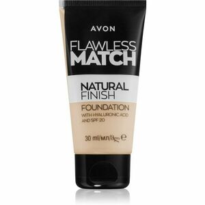 Avon Flawless Match Natural Finish hydratační make-up SPF 20 odstín 120N Porcelain 30 ml obraz