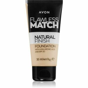 Avon Flawless Match Natural Finish hydratační make-up SPF 20 odstín 125G Warm Ivory 30 ml obraz