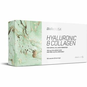 BioTechUSA Hyaluronic & Collagen kapsle s kolagenem 120 cps obraz