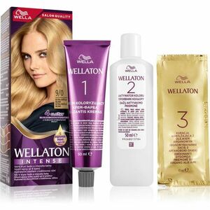 Wella Wellaton Intense permanentní barva na vlasy s arganovým olejem odstín 9/0 Very Light Blonde 1 ks obraz