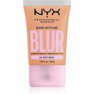 NYX Professional Makeup Bare With Me Blur Tint hydratační make-up odstín 06 Soft Beige 30 ml obraz