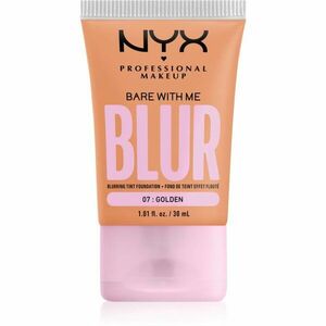 NYX Professional Makeup Bare With Me Blur Tint hydratační make-up odstín 07 Golden 30 ml obraz
