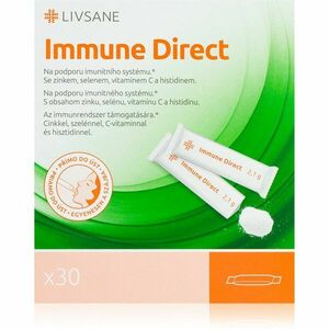 LIVSANE Imunne direct sáčky pro podporu imunity, snížení míry únavy a vyčerpání 30 ks obraz