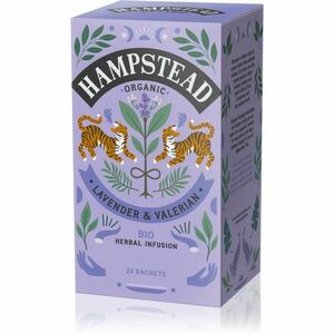 Hampstead Tea London Lavander & Valerian BIO porcovaný čaj 20 ks obraz
