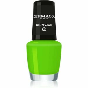 Dermacol Neon neonový lak na nehty odstín 39 Verde 5 ml obraz