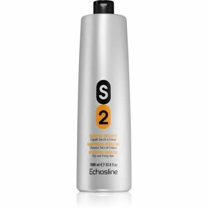 Echosline Dry and Frizzy Hair S2 hydratační šampon pro vlnité a kudrnaté vlasy 1000 ml obraz
