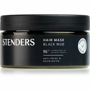 STENDERS Black Mud & Charcoal maska na vlasy s aktivním uhlím 200 ml obraz