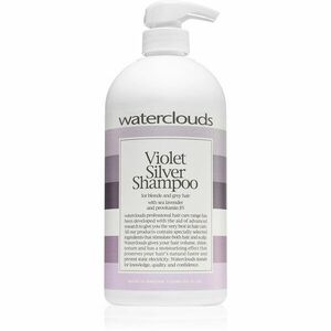 Waterclouds Violet Silver Shampoo šampon neutralizující žluté tóny 1000 ml obraz